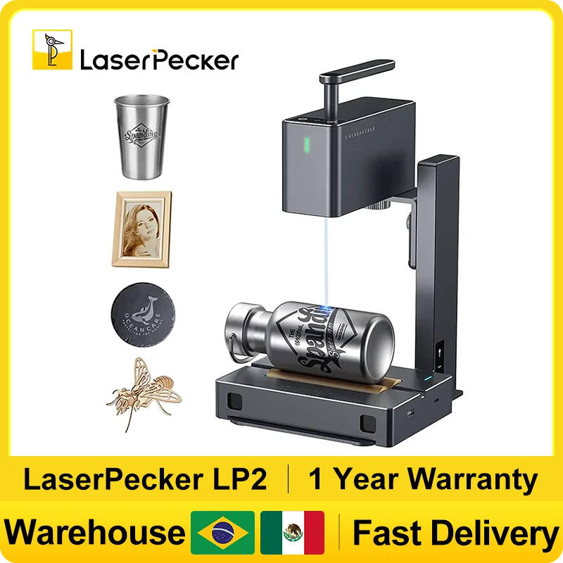 Industrial Laser Engraver For Metal - LASERPECKER Handheld Laser Engraver Portable Powerful