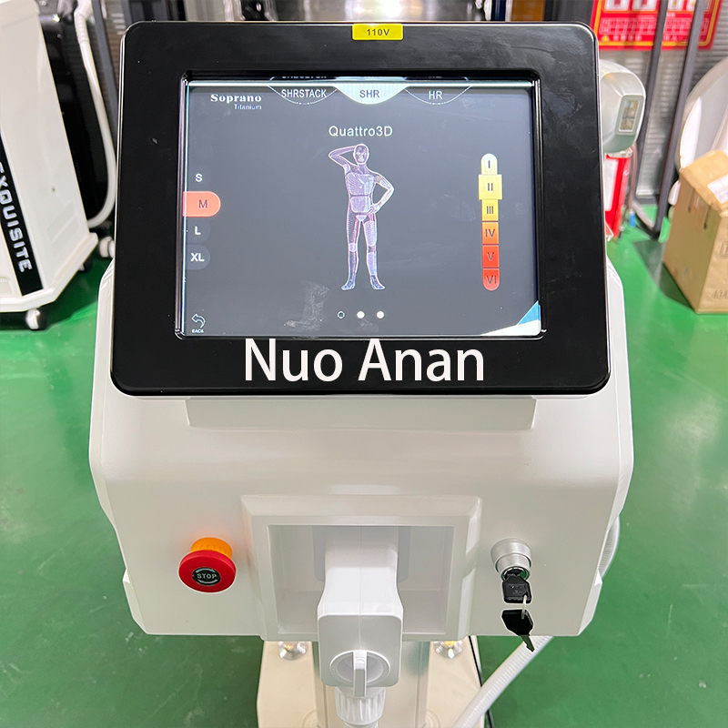 3500w Soprano Diode Ice Laser  - Industrial Laser Hair Removal Machine review and price