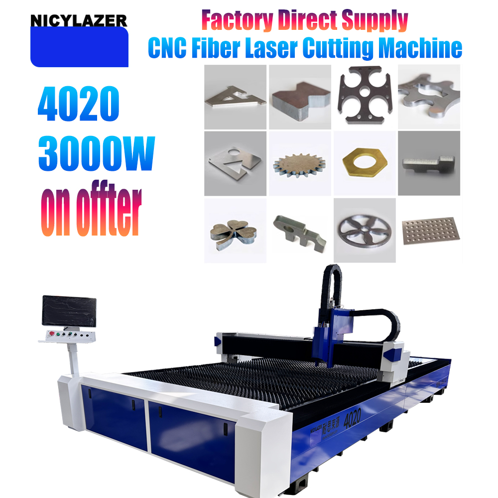 NICYLAZER CNC 3000W 4020 Fiber - Industrial Laser Cutters review and price