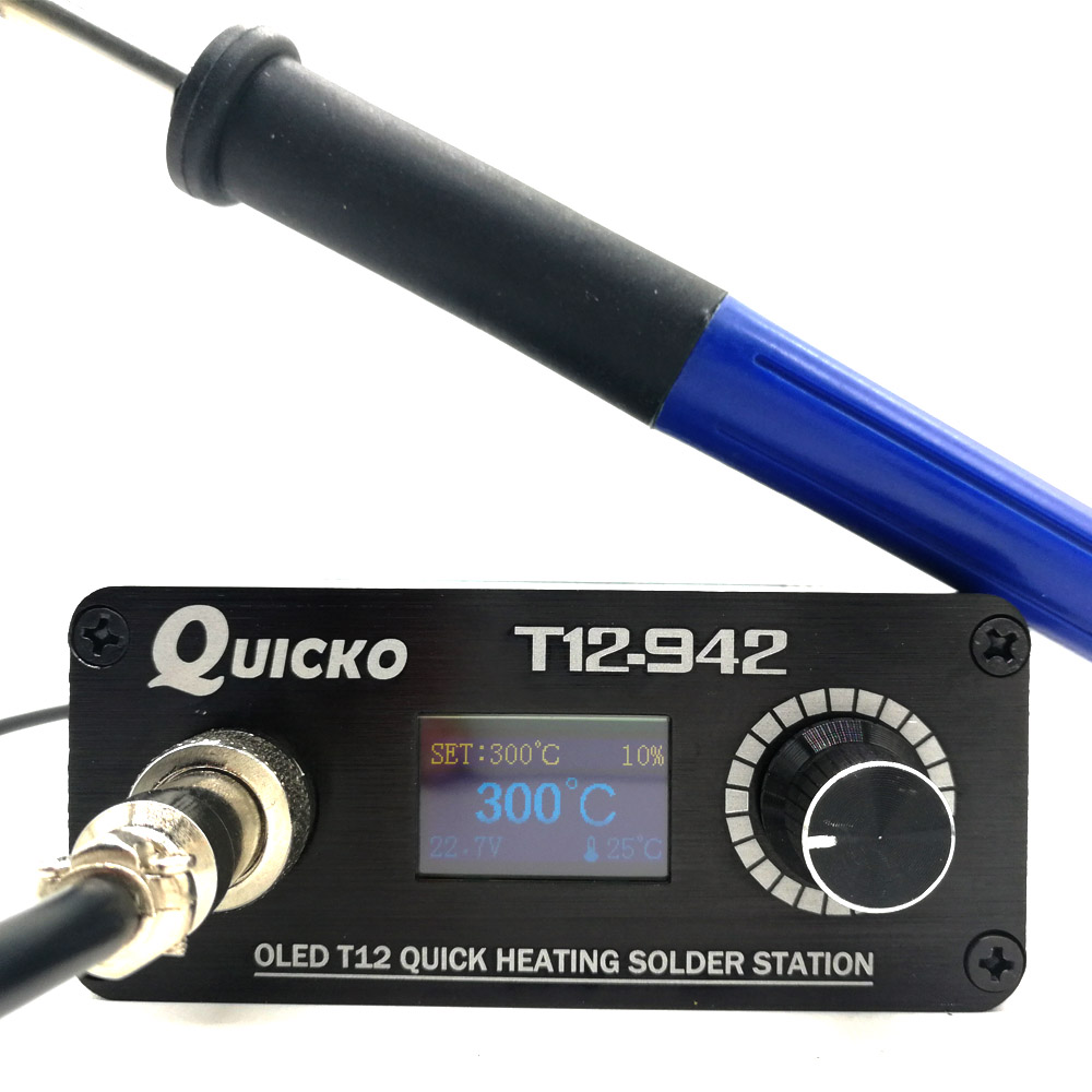 QUICKO MINI T12 STC OLED Digit - Industrial Laser Soldering Iron review and price