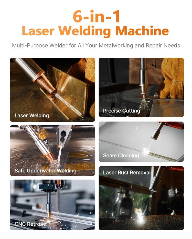 3 in 1 Weld Cut Clean 700W Ind - Industrial Handheld Laser Welder review and price