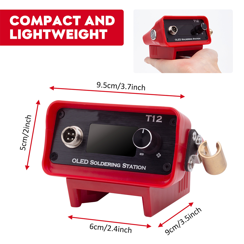 OLED T12 Soldering Iron Statio - Industrial Laser Soldering Iron review and price