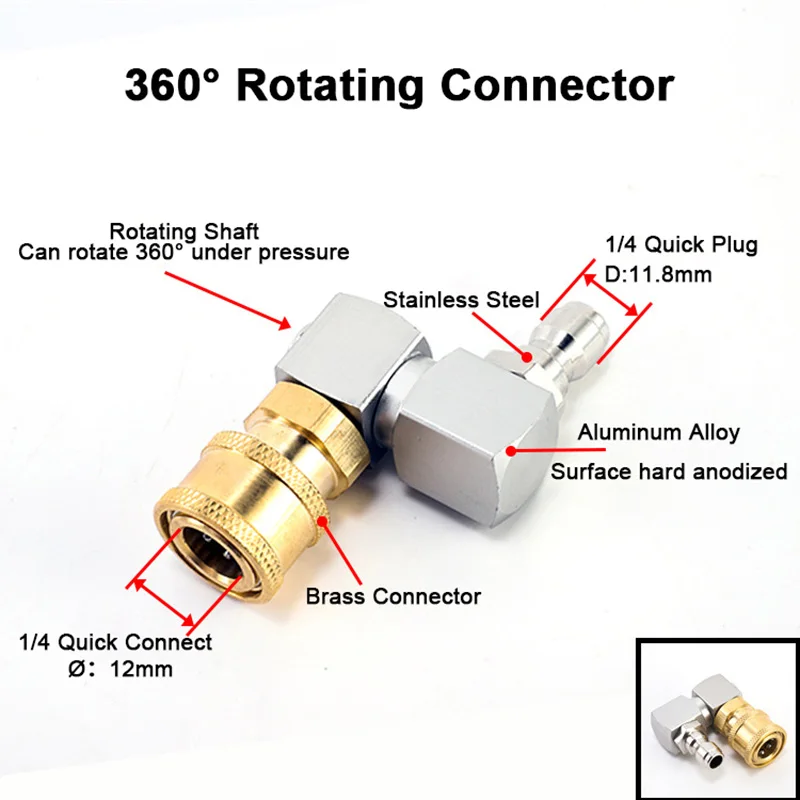 360° Swivel High Pressure Wash - Laser Nozzle Ceramic review and price