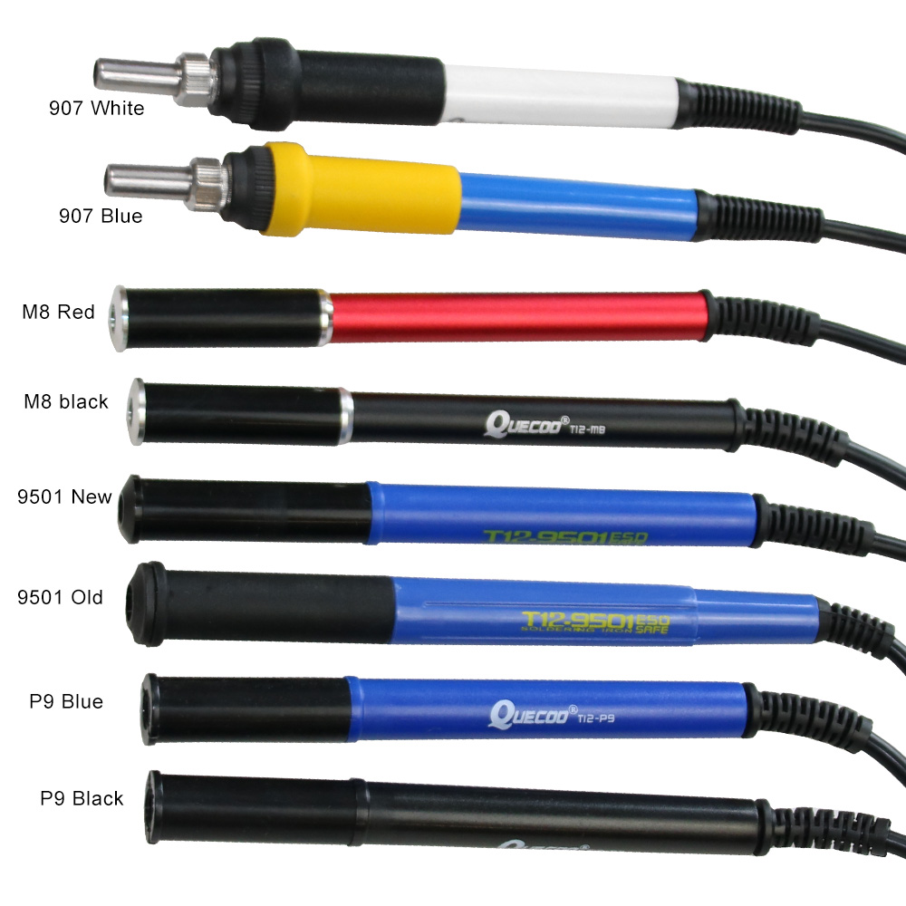 QUECOO 4pin T12-M8 9501 907 P9 - Industrial Laser Soldering Iron review and price