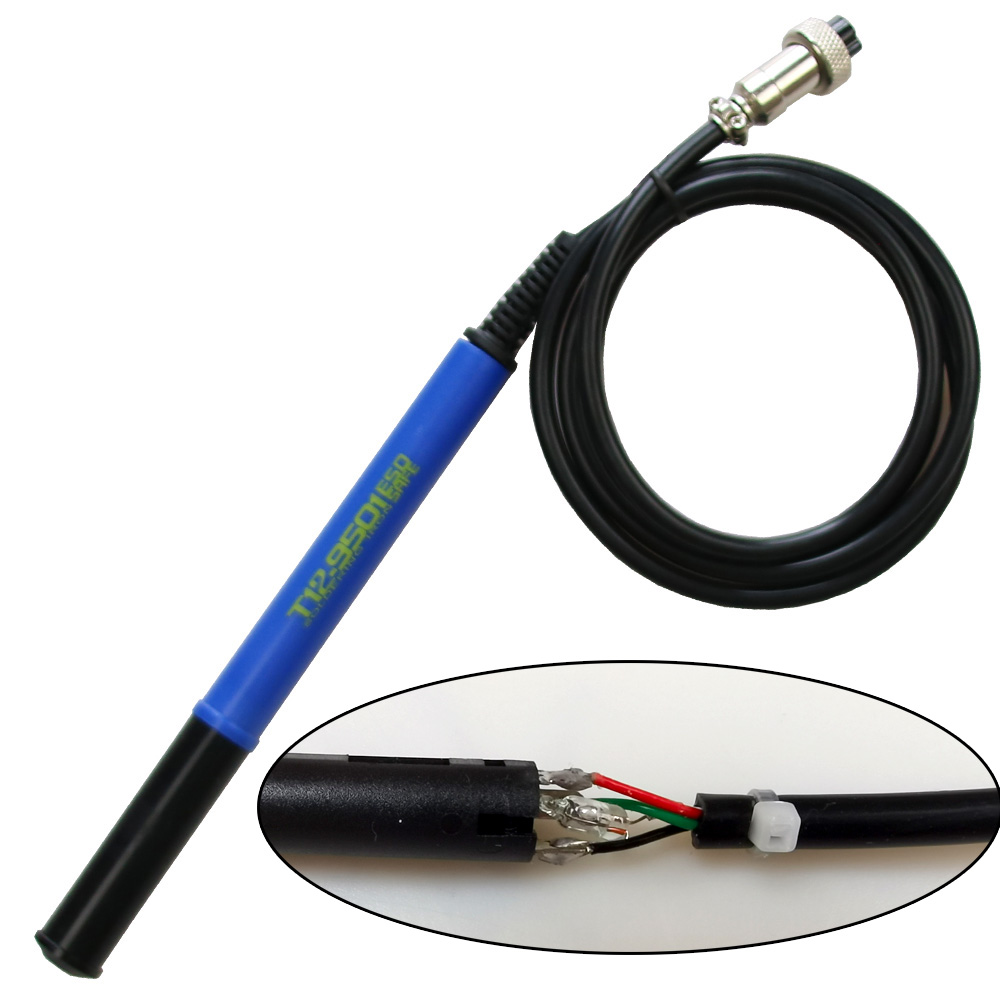 QUECOO 4pin T12-M8 9501 907 P9 - Industrial Laser Soldering Iron review and price