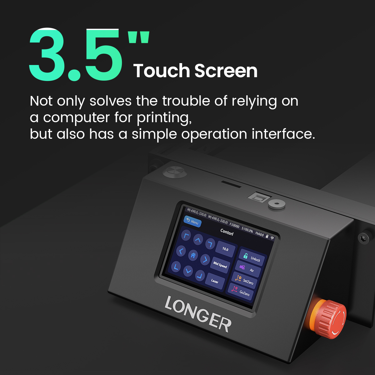 LONGER 20W 10W 5W Smart Laser  - Industrial Laser Engraver For Metal review and price
